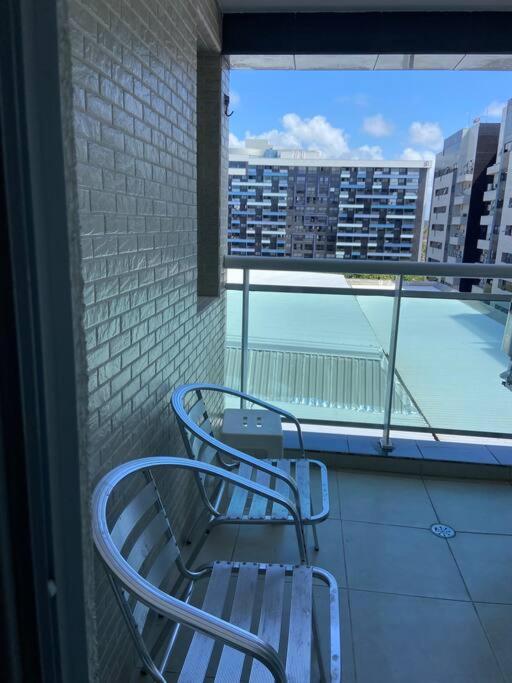 Apts Jtr Com Varanda I Piscina Na Cobertura I 1Min Da Praia มาเซโอ ภายนอก รูปภาพ